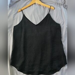 Women's Express Black V Neck Tank Top Size XS